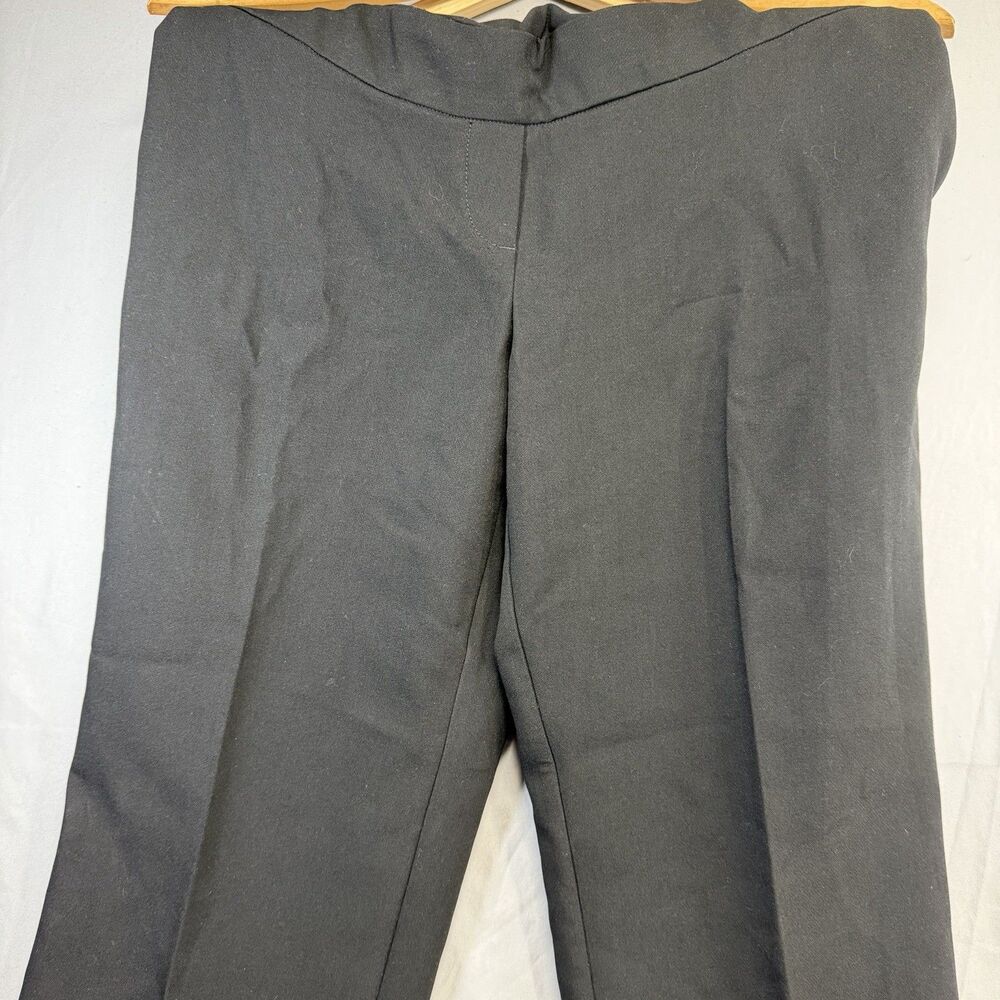 H&M MAMA Black Straight Leg Maternity Pants Over-The-Bump Band Size Medium
